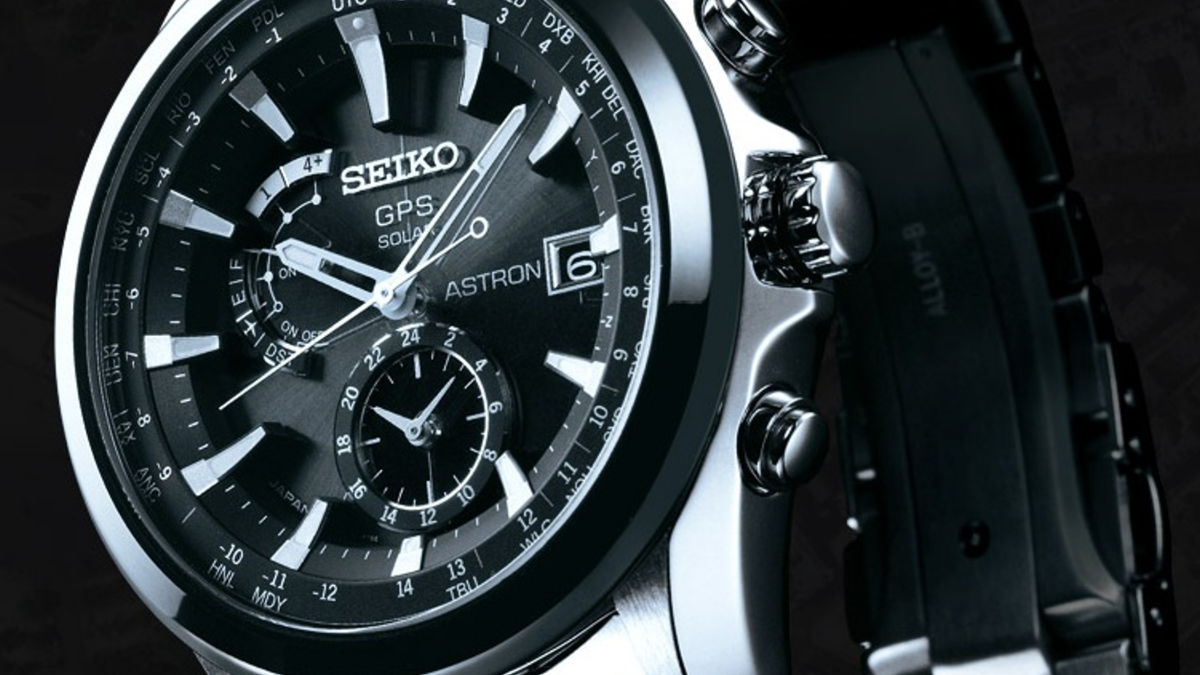 Seiko Astron watch uses GPS to set the time anywhere in the world